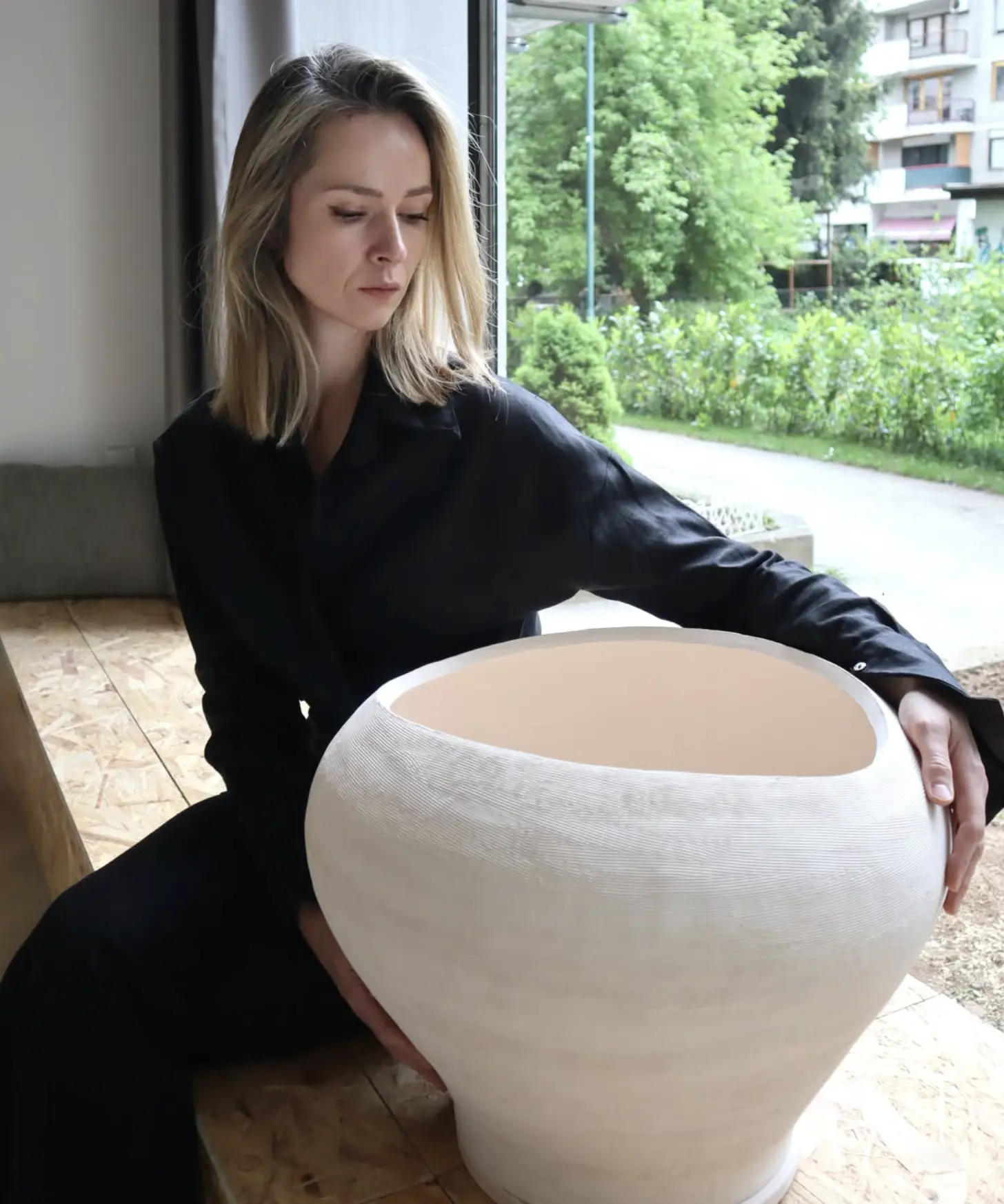 Unutrašnjost Studio Blanka keramičkog ateljea